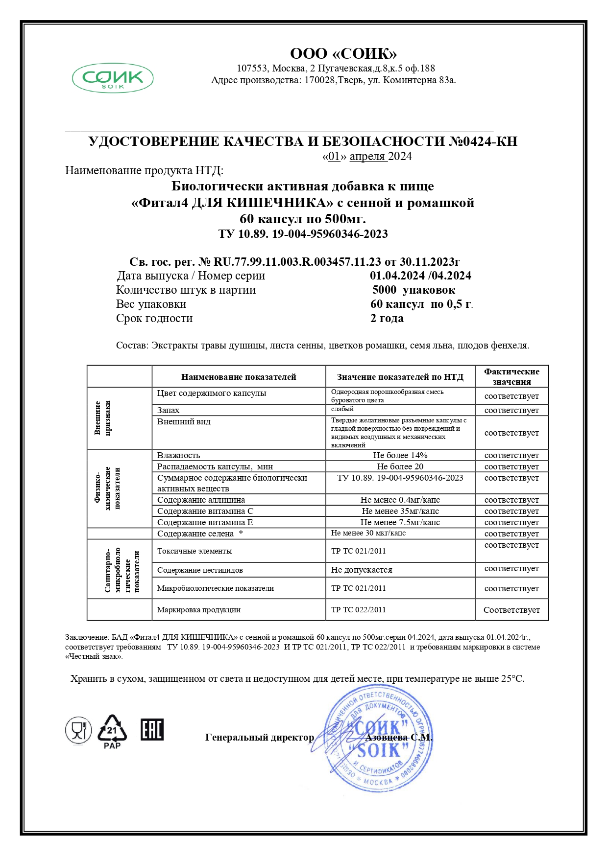 Паспорт №042024